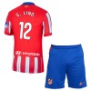 Maglia ufficiale Atlético Madrid S. Lino 12 Casa 2024-25 per Bambino